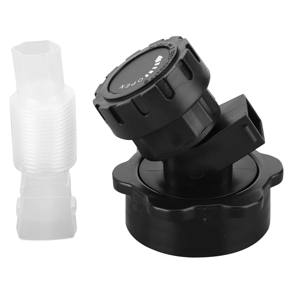 Outdoor Water Faucet with Extender Hose Portable Faucet Replacement Camping Water Jug Tap Water Bucket Accessories Qme Faucet Kit