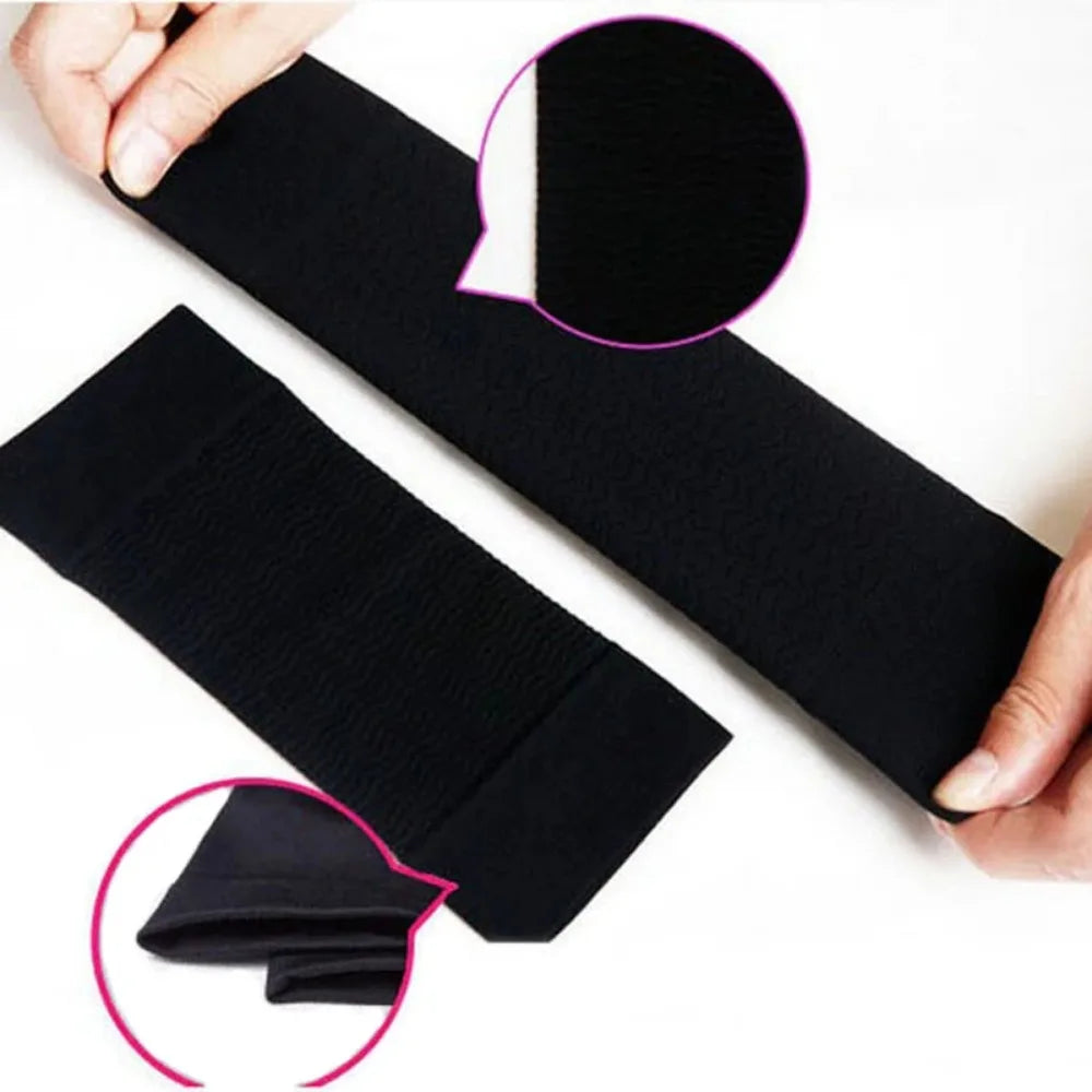 Arm Shaper Slimming Sleeves Warmers Women Thin Legs Calorie Off Fat Qme