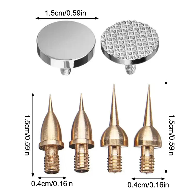 1 2 Replacement Plasma Pen Tip Freckle Wart Mole Wrinkle Removal Dark Qme