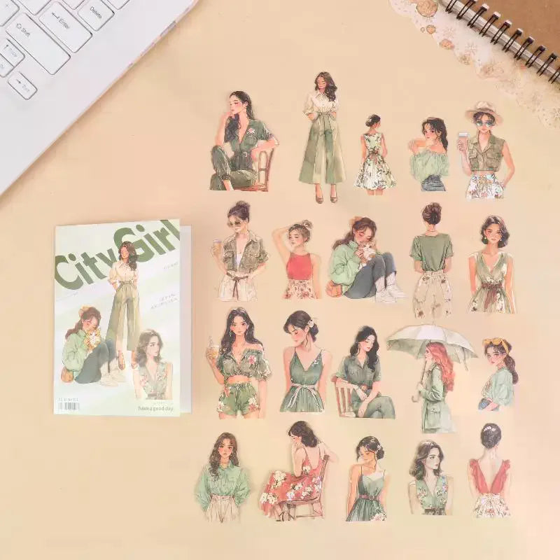 Kawaii Stationery Stickers Urban Junk Journal Planner Decorative Qme