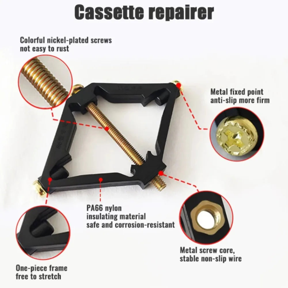 10Pcs 86 Type Cassette Repairer Dark Box Repair Screw Plug Switch Old Socket Boxes Replacement Fixed Wall Repair Box Support Rod Qme