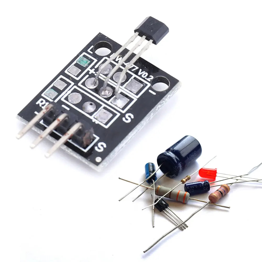 KY-003 Hall Sensors Module A3144 Standard Hall Effect Sensor Module Works with Arduino Boards Qme