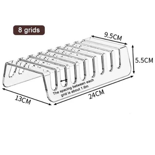 CD Rack, Album Display Rack, Transparent Storage Rack For Records, And Tapes, Multifunctional Counter Display Rack Qme A2