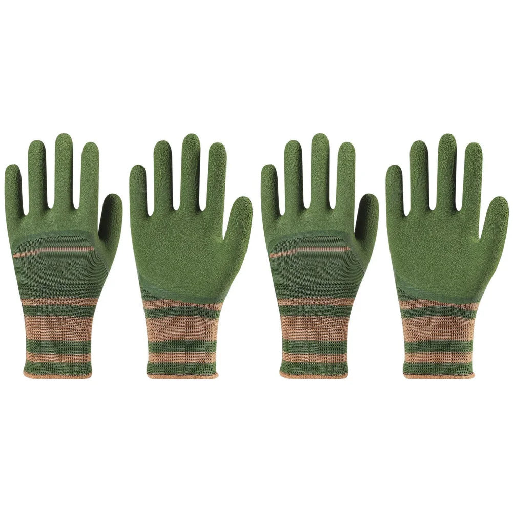 Anti-stab Wear-resistant Gardening Gloves Rose Cactus Blackberry Qme 2pair