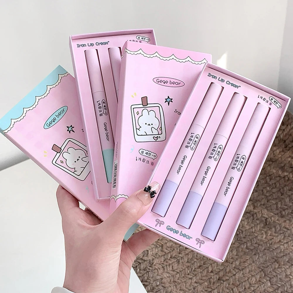 Gege Bear Velvet Matte Lip Cream Fall Winter Long-wear Colorful Mud Qme