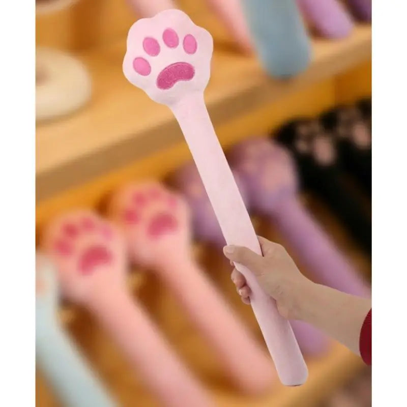Soft Plush Meridian Massage Pat Cute Cartoon Pattern Portable Body Qme one size A5