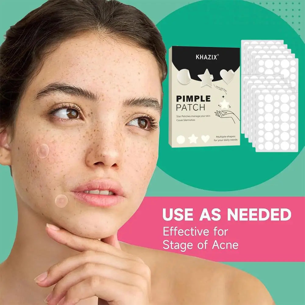 360PCS Circular Transparent And Skin Tone Acne Patches Skincare Stickers Facial Spot Covering Makeup Tools Qme