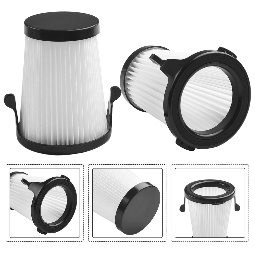 2pcs Vacuum Cleaner Filters For Milwaukee #49-90-1950 0850-20 Compact Vacuum Cleaner Replacement Filters Sweeper Parts Qme Default Title