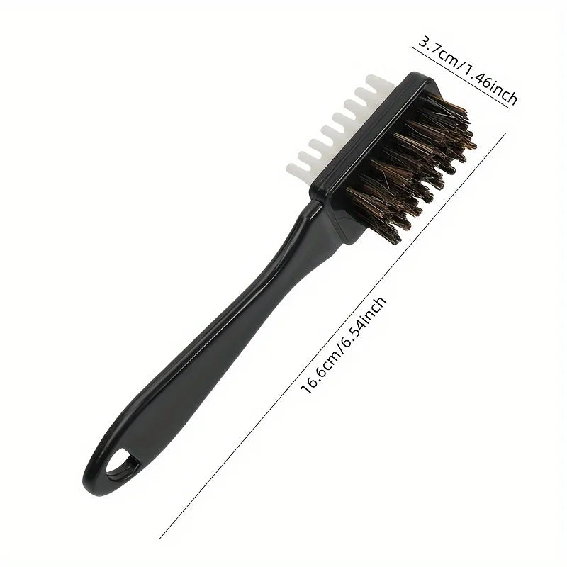 2 In1 Shoe Cleaning Brush Double Head Design Brush Plastic Handle Sneaker Boot Stain Dirt Remover Brush For Leather Canvas Shoes Qme