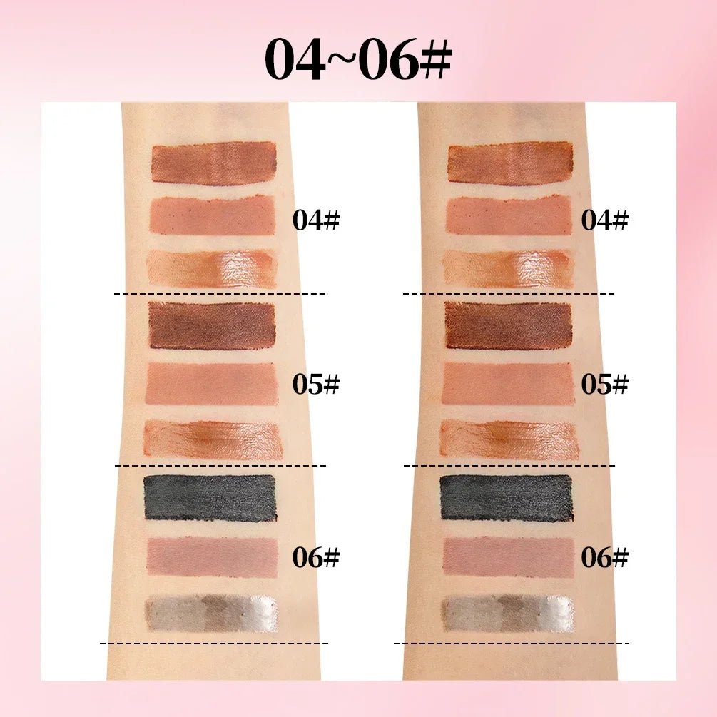Qibest 9Pcs Lip Makeup Kits Matte Lipstick,Tear Off Lip Liner,water Lip Glaze,Nude Velvet Lip Stain Long Lasting Lip Cosmetics Qme