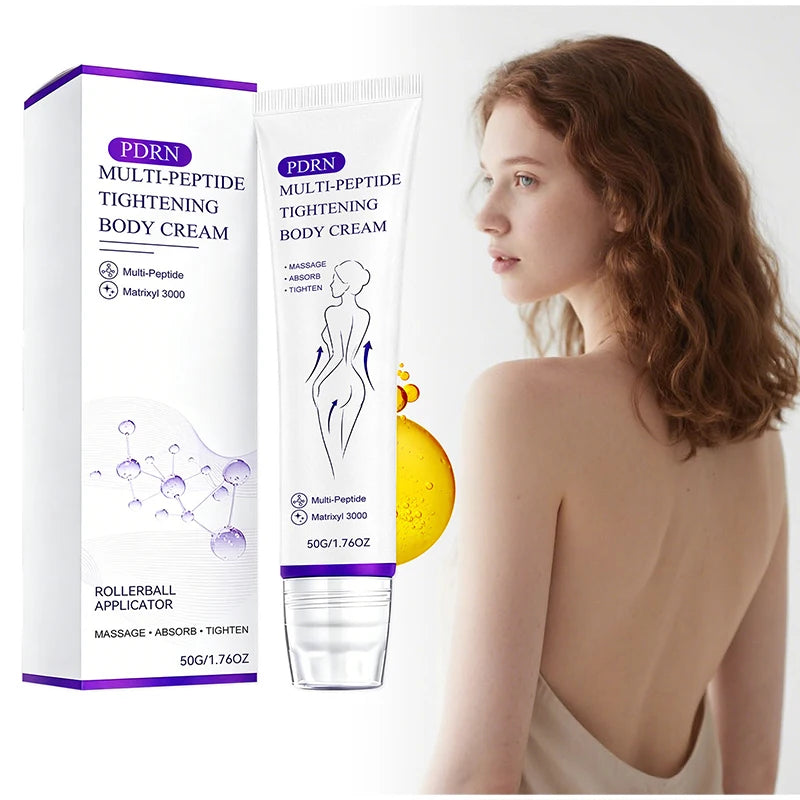 Rolling Facial Care Cream Pdrn Body Lotion Built-in Massager Qme