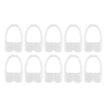 Dental Night Guard Rubber Athletic Mouth Clenching Guard for Grinding Teeth Mouth Guard Dental Night Guard Qme WHITE