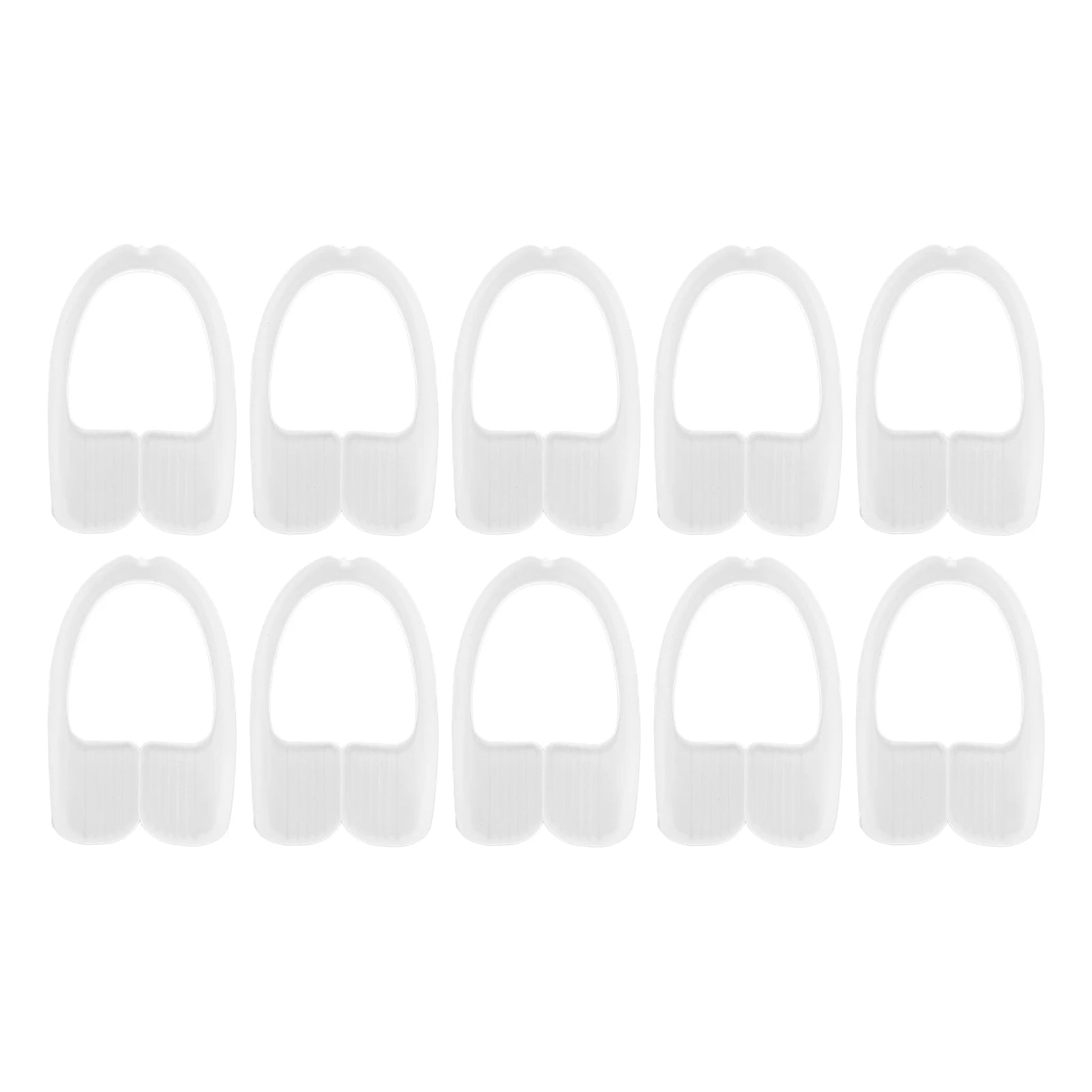 Dental Night Guard Rubber Athletic Mouth Clenching Guard for Grinding Teeth Mouth Guard Dental Night Guard Qme WHITE