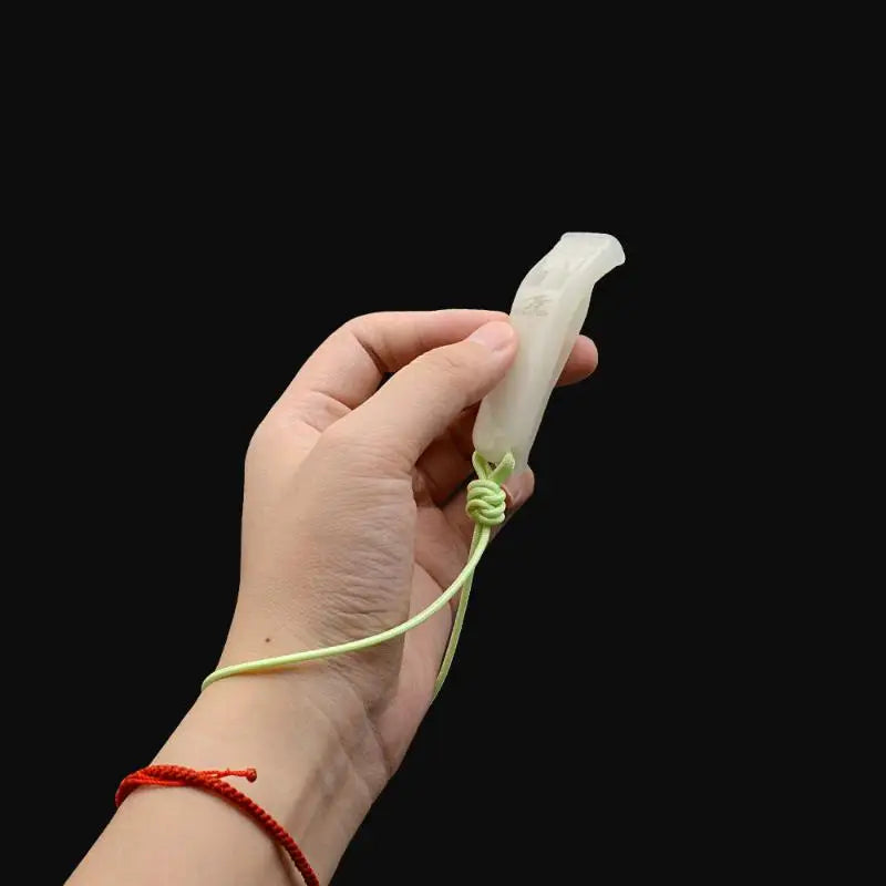 Outdoor Survival Powerful Luminous Dual-frequency Whistle Decibel Qme