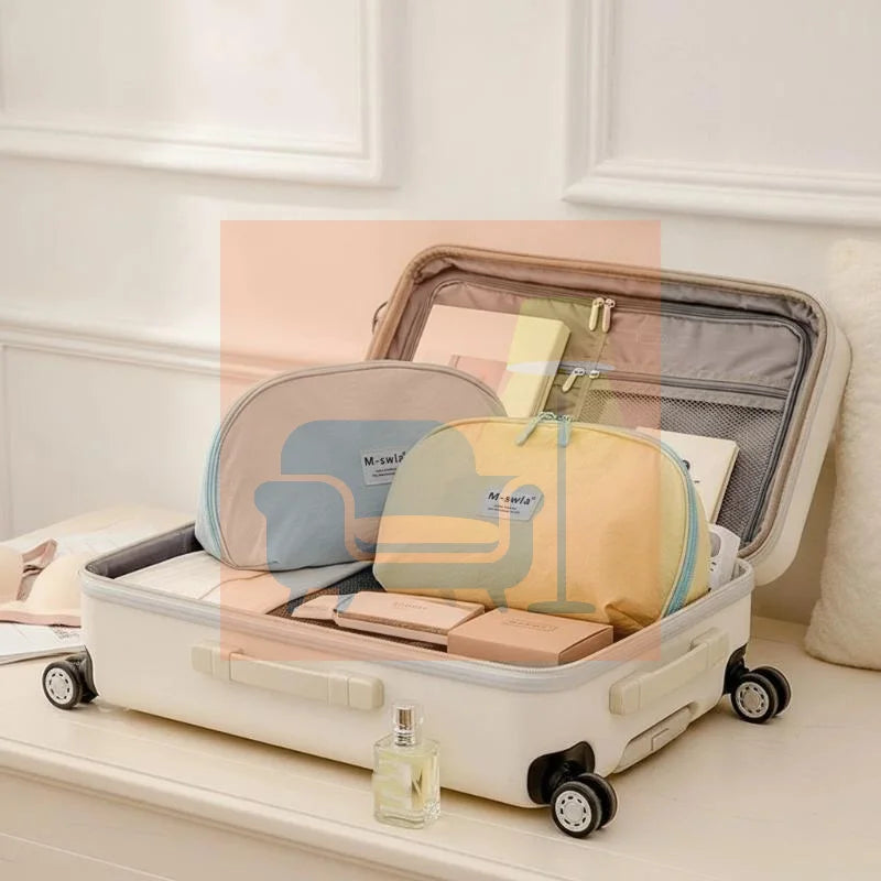 Portable Travel Underwear Bra Storage Bag Water Resistant Large Capacity For Business Trips Luggage Packing Qme