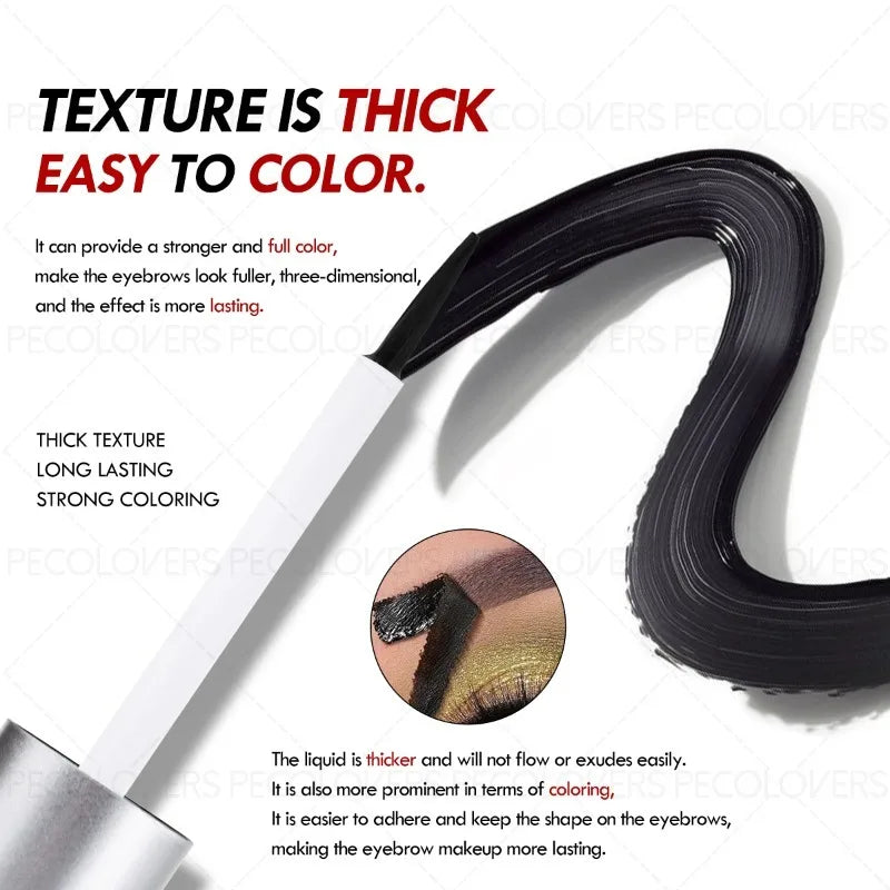 Tear-pull Eyebrow Cream Long-lasting Natural Gel Brown Black Qme