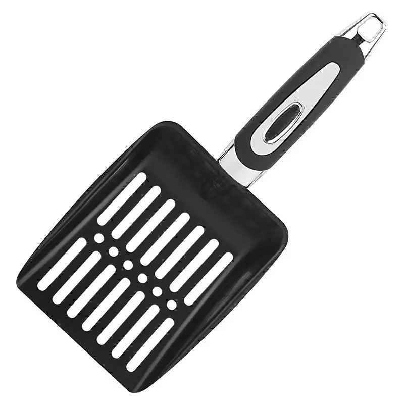 Pet Cleanning Tool Products Metal Long Handle Scoop Cat Sand Cleaning Qme A2
