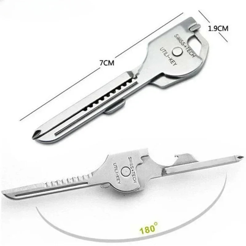 1 Useful Multifunction Knife Practical Swiss Tech Utili Key Outdoor Qme