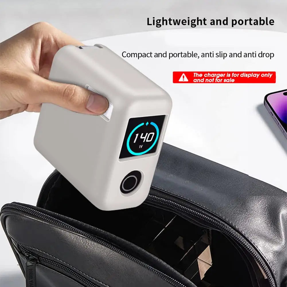 For Anker Zolo 140W Four-Port Gallium Nitride Charger Protective Silicone Cover Dust-Proof Anti-Fall Soft Sleeve Shell Qme