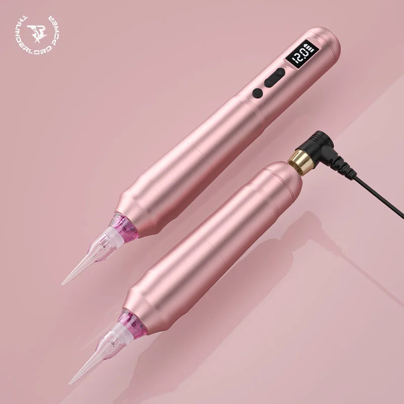 One BIOMASER Wireless PMU Tattoo Pen Machine For Permanent Makeup Beginner Eyebrows Lips Tattoo Artist Supplies Qme