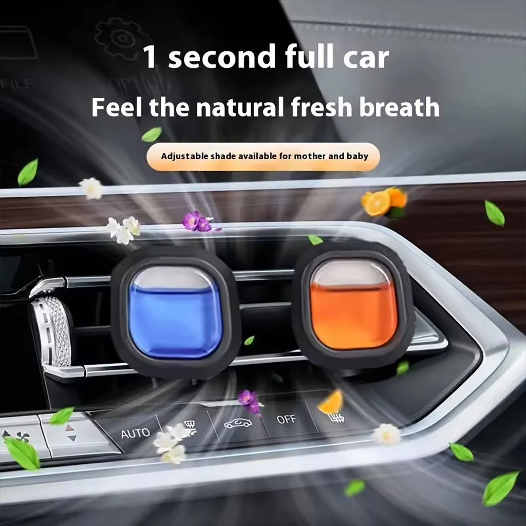 Car Air Fragrance Clips Conditioning Outlet Freshener Liquid Qme