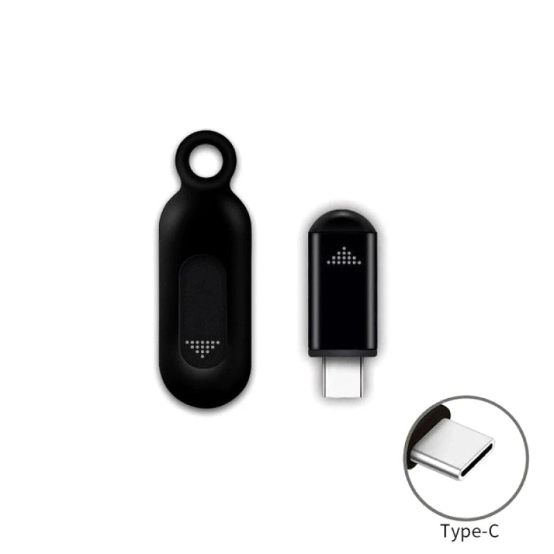 Smart Phone Infrared Transmitter Universal Mini Remote Controller Qme Black No plug