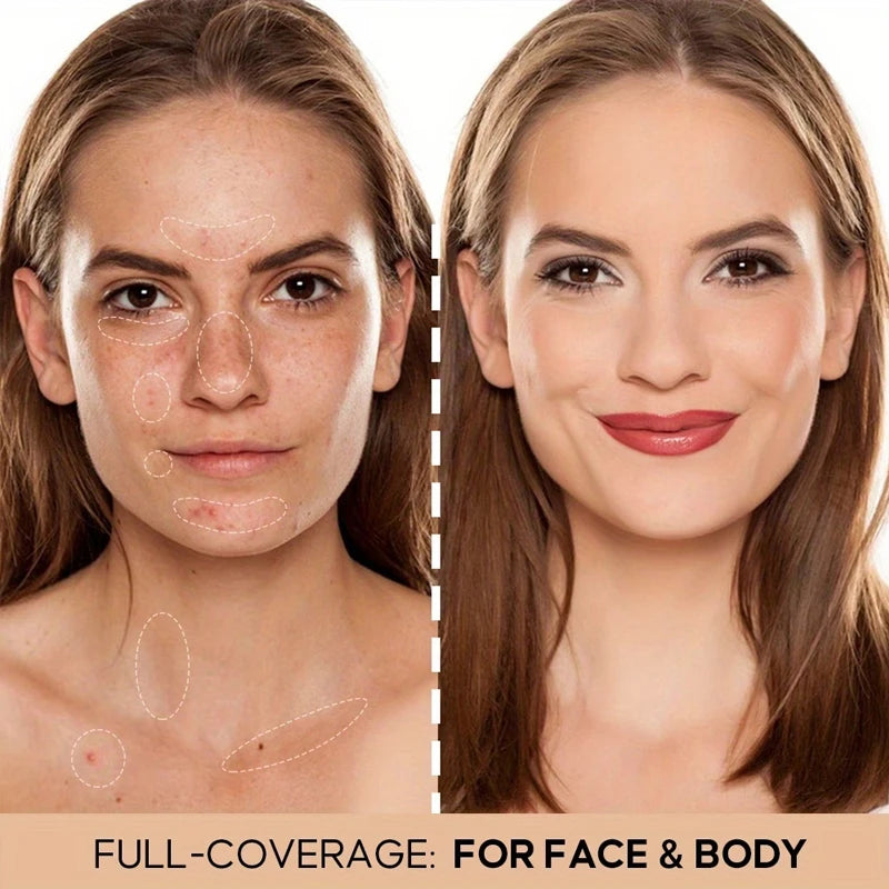 Long-lasting Flawless Hydrating Priming Full Coverage Matte Finish Qme