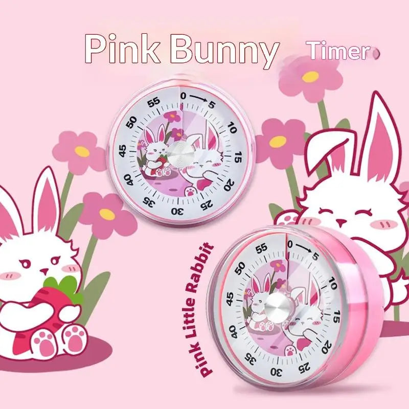 Magnetic Clock Timer Mechanical Loud Alarm Kitchen Cooking 60-Minutes Qme A3