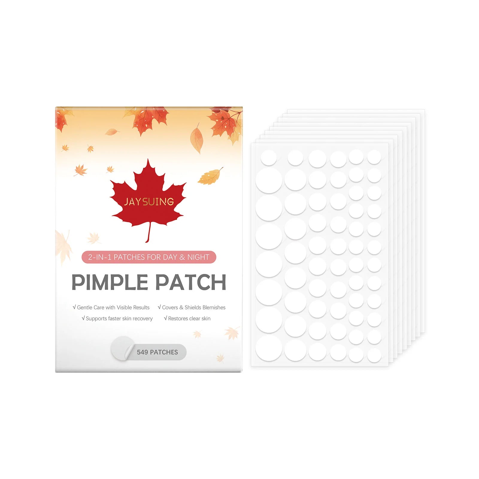 Pimple Patches Improves Facial Blemishes Effectively Remove Acne Pimples Covering Heals Skin Waterproof Invisible Acne Stickers Qme 549pcs Boxed