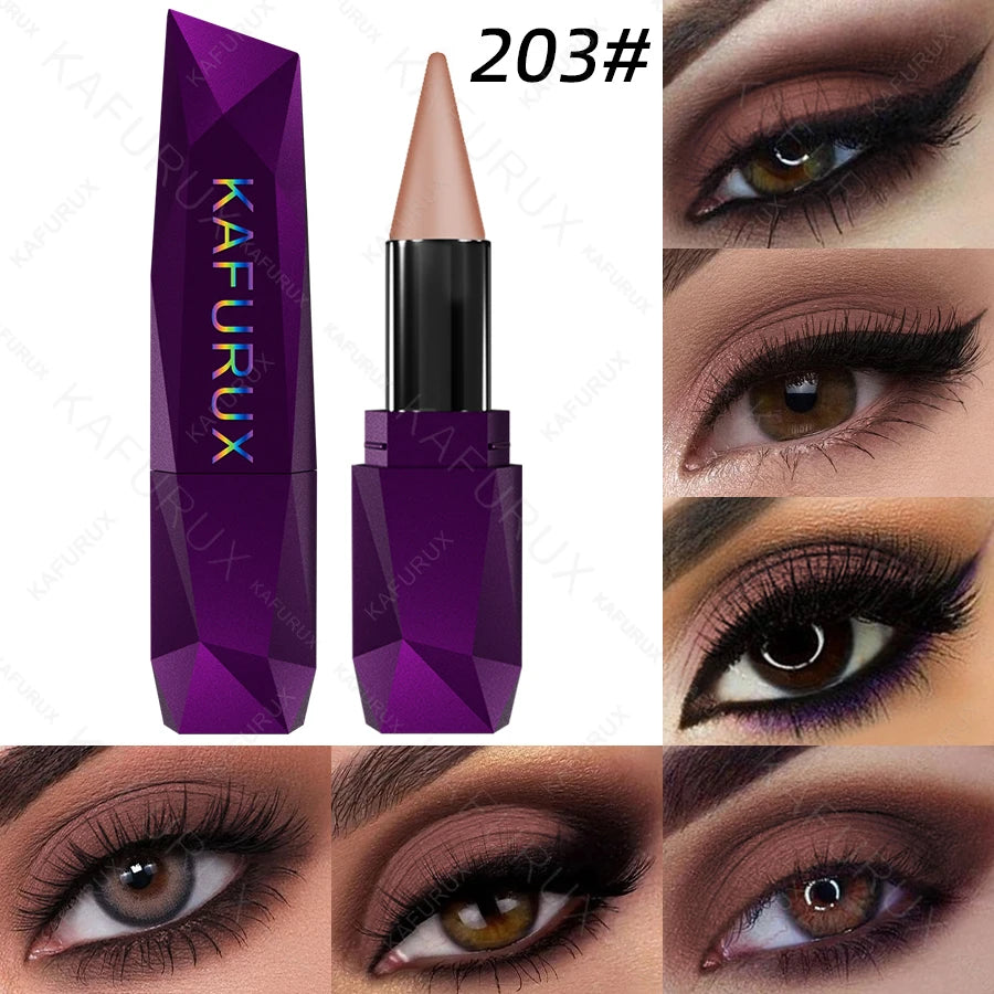 4 Colors Matte Eyeshadow Stikc Eye Shadow Pen Waterproof Nude Makeup Qme 203