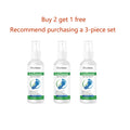 OceAura Foot Freshener Spray with Tea Tree Oil Deodorizing Sweat Absorbing Odor Eliminating Moisturizing Refreshing Foot Spray Qme 120ml x3