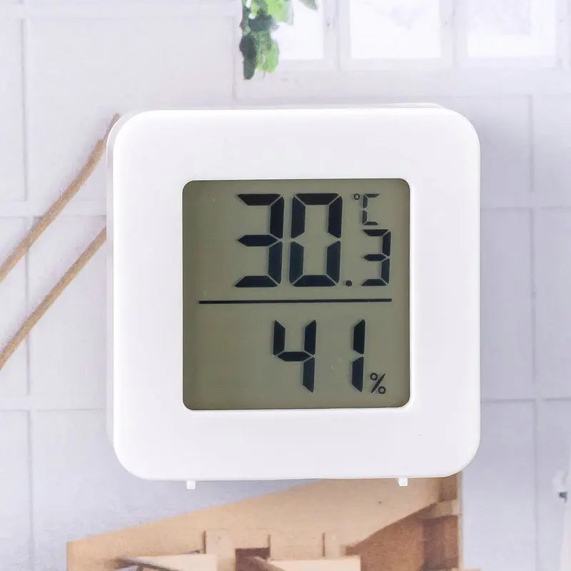 Thermohygrometer Elektronik Digital Dalam Ruangan Mini Termometer Qme