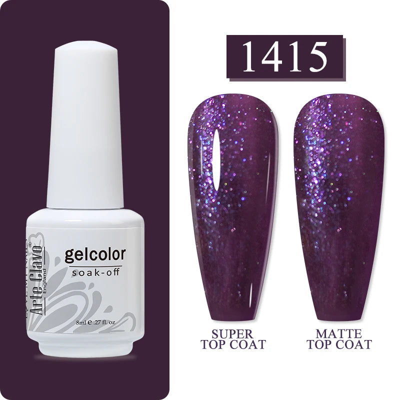 Arte Clavo Art Nails Varnish Base Coat Gel Nail Polish UV LED Lamp