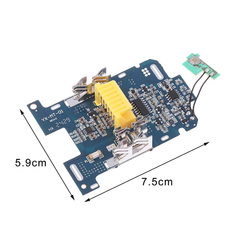 Circuit Board Protection Charger Case MT18V Makita Batteries Qme
