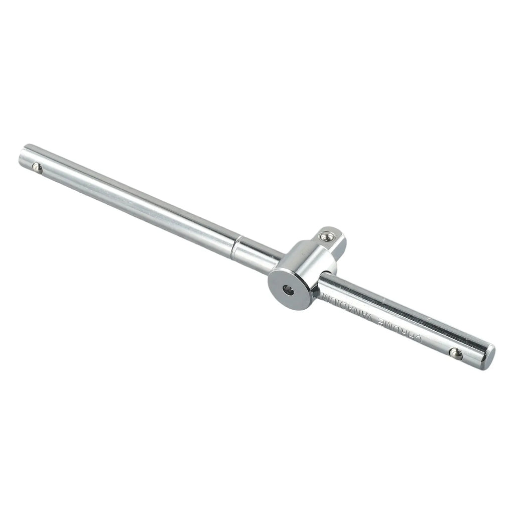 Repair Tool Sliding Rod 1/4 3/8 1/2 Chrome Vanadium Steel Extension Silver Slide Bar Socket Adapter Sliding Rod Qme