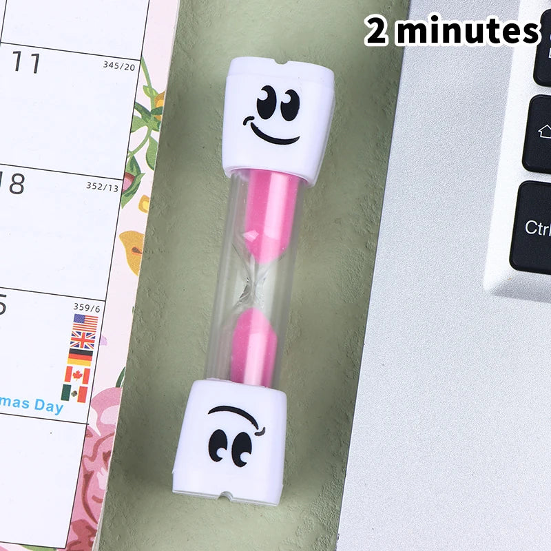 2-Minute Creative Big-eye Timer Children Tooth Brushing Sandglass Qme A2
