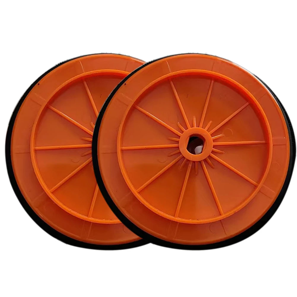 2pcs Backing Pads 6-Inch Buffer Pads Polished Disc Backing Pads For Cordless Buffer Polishing Power Tools Replacement Parts Qme
