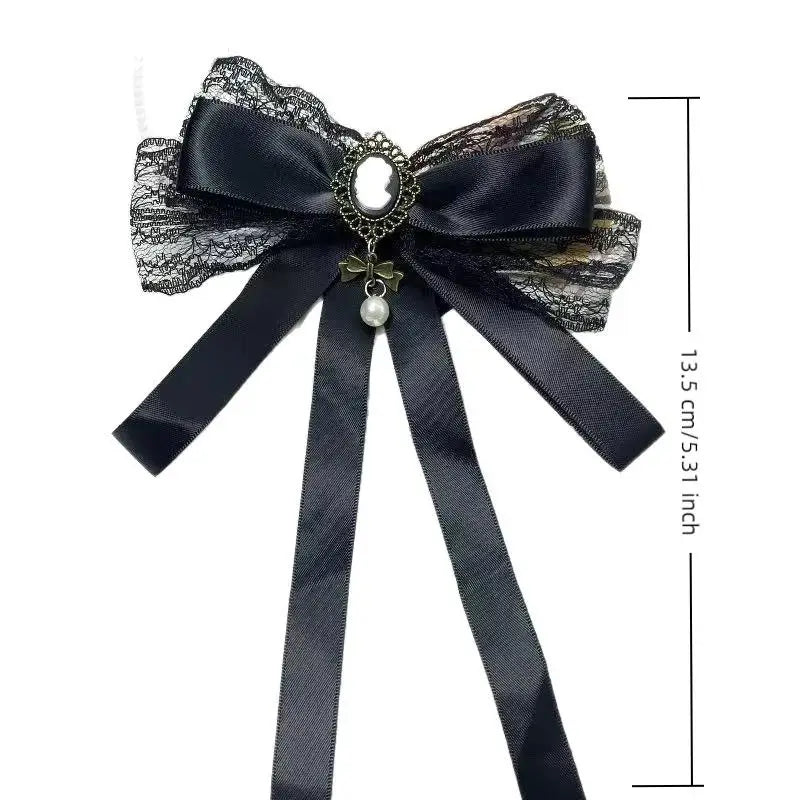 New Cloth Art Bow Tie Rhinestone Crystal Bowknot Brooches Clip For Women Wedding Party Necktie Jewelry Accessories Qme