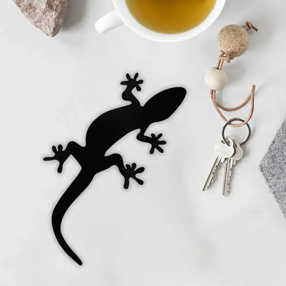 Kitchen Wall Door Metal Hook Key Hanger Cat Tail Monkey Shaped Decor Qme