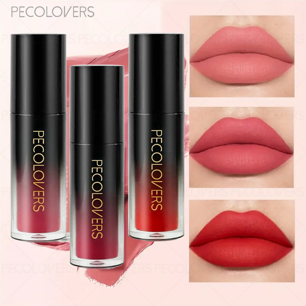 Multiple Colors Matte Velvet Lip Gloss Waterproof Long-lasting Qme