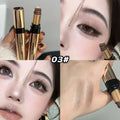 Three Gradient Pearlescent Eye Shadow Stick Water&sweatproof Qme NO.R01-3