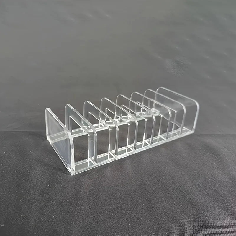 New Eyeshadow Palette Storage Boxes, Powder Drawer, Transparent Plastic Desktop Storage Rack for Cosmetics And Blush Qme