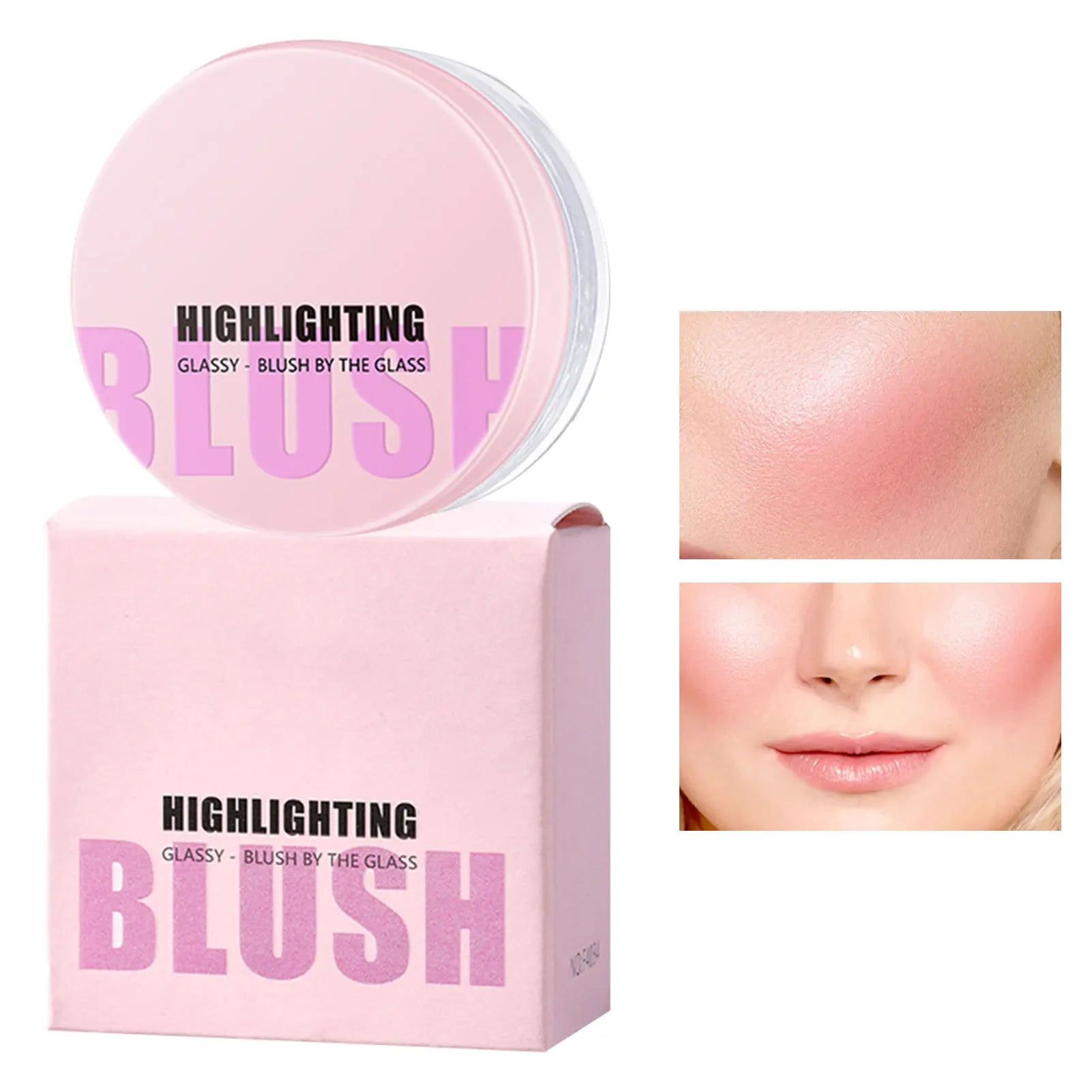 Transparent Changing Blush Moisturizing Lasting Waterproof High-gloss Qme 02 China Mainland
