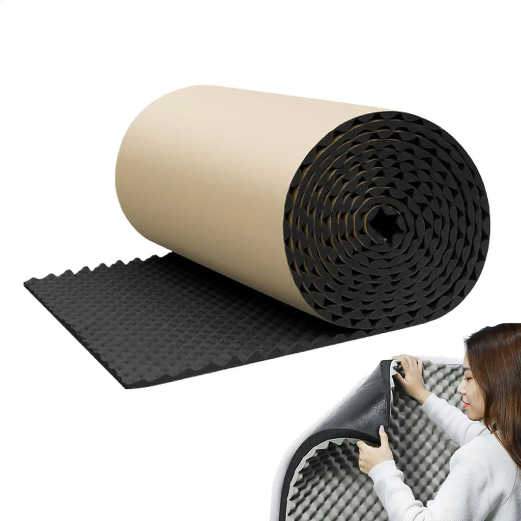 Noise Dampening Panels Sound Dampening Pads Acoustic Panels Noise Reduction Panels Waterproof Sound Barrier Self-Adhesive Sound Qme