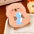 60 Sheets Capybara Post Sticky Notes High-quality Cute Reusable Qme A1