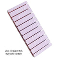 Nail Art Transfer Foil Storage Box Dust-proof Manicure Tool Organizer Qme F