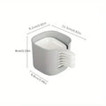 Sauce Dish Food Dipping Setsnack Seasoning Container Tomato Plates Qme Gray And White Suit