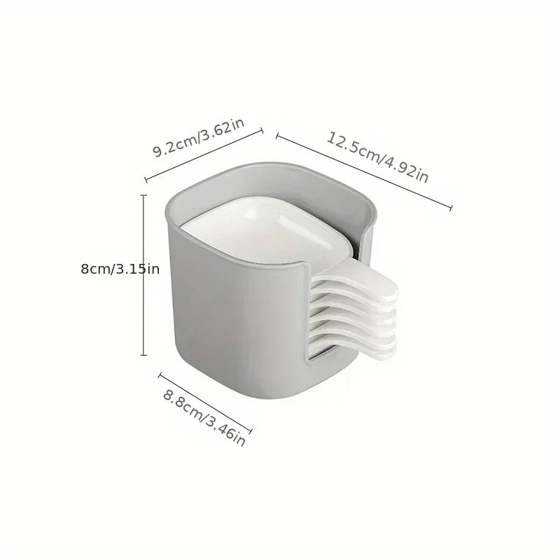 Sauce Dish Food Dipping Setsnack Seasoning Container Tomato Plates Qme Gray And White Suit