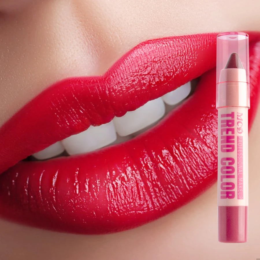 Moisturizing 12 Lipliner Pen Waterproof Plumping Stain Lipstick Qme