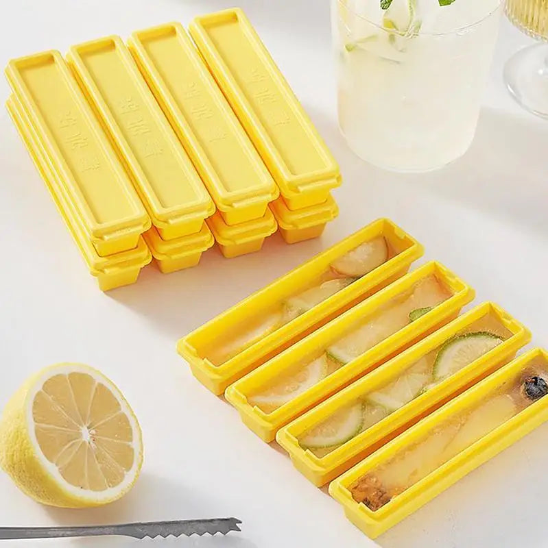 Ice Mold French Fries Water Bottle Trays Freezer 6x Reusable Freezing Qme